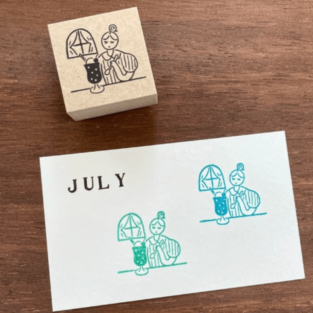 Tampon décoratif | STAMP MARCHÉ | Café Japonais - STAMP MARCHÉ - millenotes