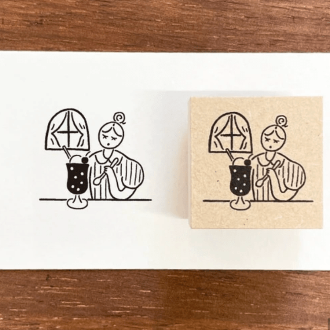 Tampon décoratif | STAMP MARCHÉ | Café Japonais - STAMP MARCHÉ - millenotes