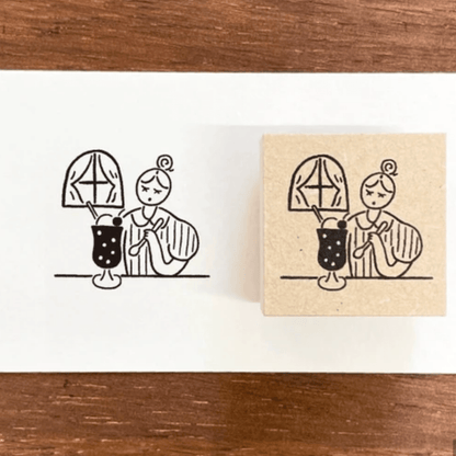 Tampon décoratif | STAMP MARCHÉ | Café Japonais - STAMP MARCHÉ - millenotes