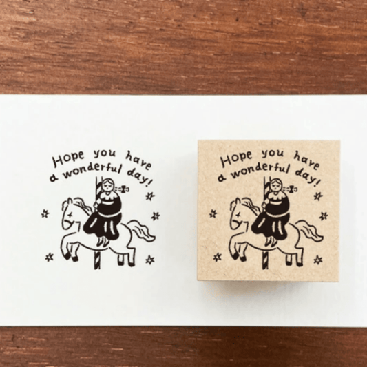 Tampon décoratif | STAMP MARCHÉ | Carrousel - STAMP MARCHÉ - millenotes