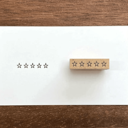 Tampon décoratif | STAMP MARCHÉ | Cinq Étoiles - STAMP MARCHÉ - millenotes