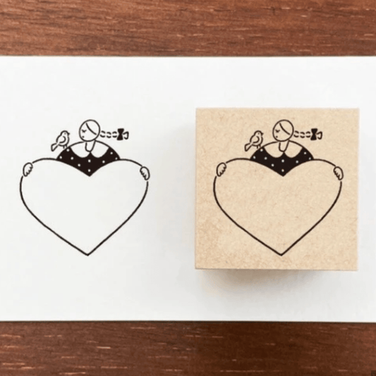 Tampon décoratif | STAMP MARCHÉ | Cœur - STAMP MARCHÉ - millenotes