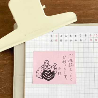 Tampon décoratif | STAMP MARCHÉ | Gâteau de Saint - Valentin - STAMP MARCHÉ - millenotes