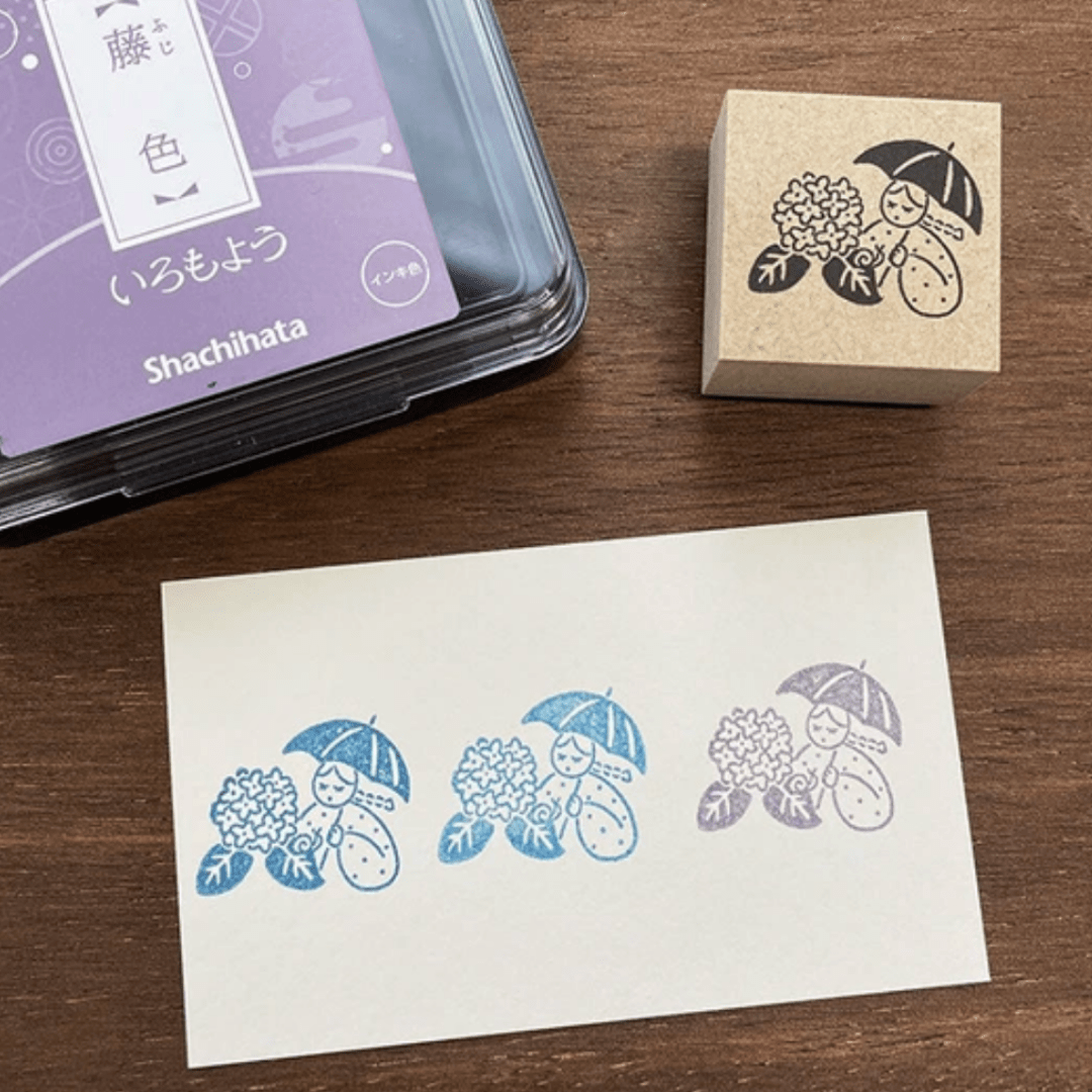 Tampon décoratif | STAMP MARCHÉ | Hortensias - STAMP MARCHÉ - millenotes