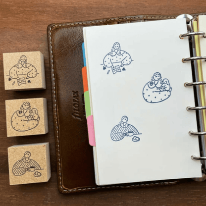 Tampon décoratif | STAMP MARCHÉ | Journaling Time A - STAMP MARCHÉ - millenotes