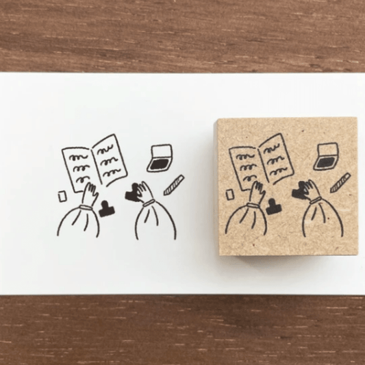 Tampon décoratif | STAMP MARCHÉ | Journaling Time B - STAMP MARCHÉ - millenotes