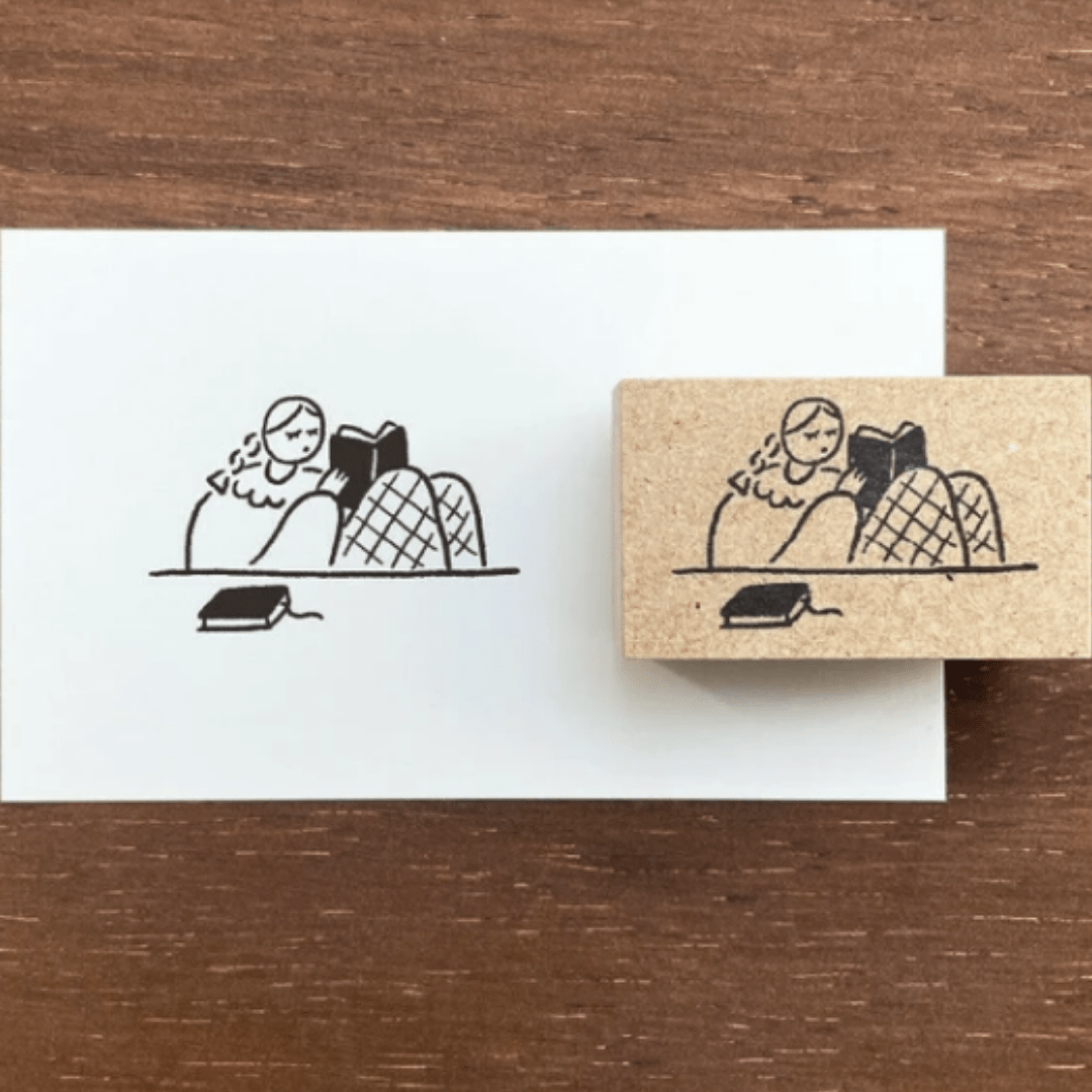 Tampon décoratif | STAMP MARCHÉ | Lecture - STAMP MARCHÉ - millenotes