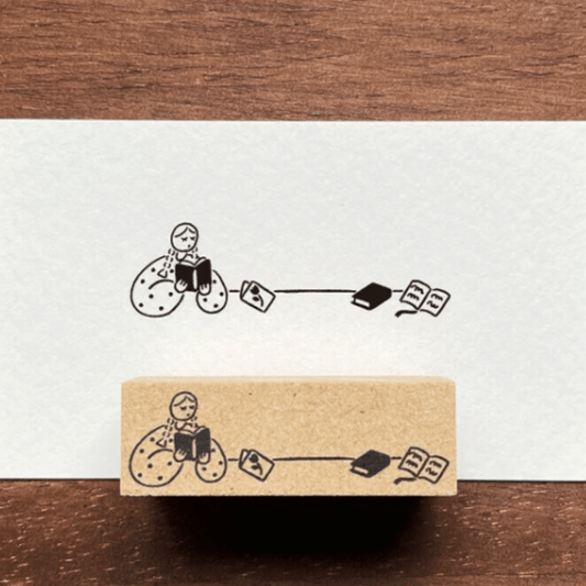 Tampon décoratif | STAMP MARCHÉ | Livres - STAMP MARCHÉ - millenotes