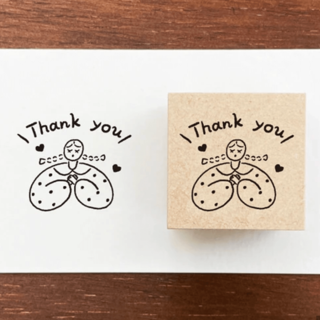 Tampon décoratif | STAMP MARCHÉ | Merci - STAMP MARCHÉ - millenotes