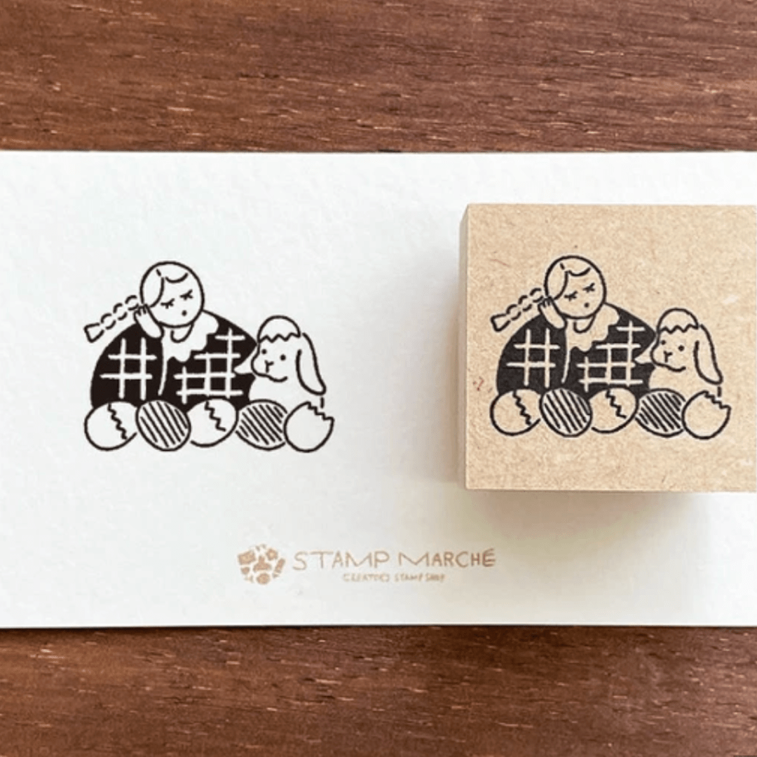 Tampon décoratif | STAMP MARCHÉ | Pâques - STAMP MARCHÉ - millenotes