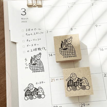 Tampon décoratif | STAMP MARCHÉ | Pâques - STAMP MARCHÉ - millenotes