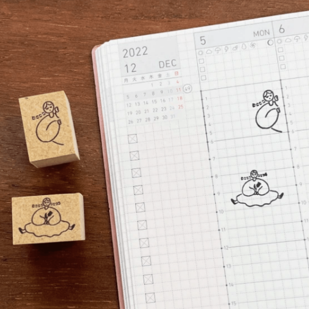 Tampon décoratif | STAMP MARCHÉ | Sieste - STAMP MARCHÉ - millenotes