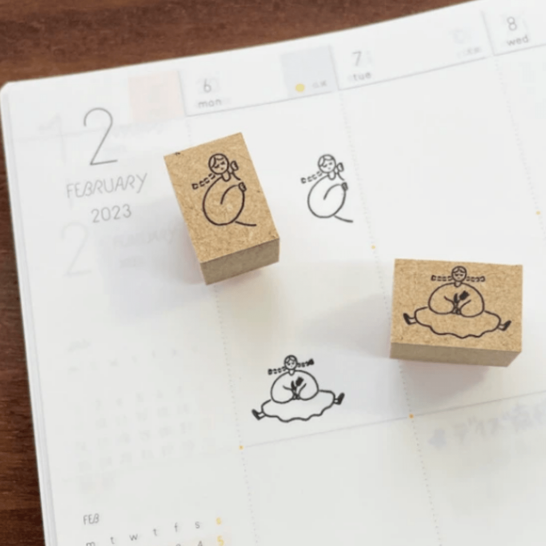 Tampon décoratif | STAMP MARCHÉ | Sieste - STAMP MARCHÉ - millenotes