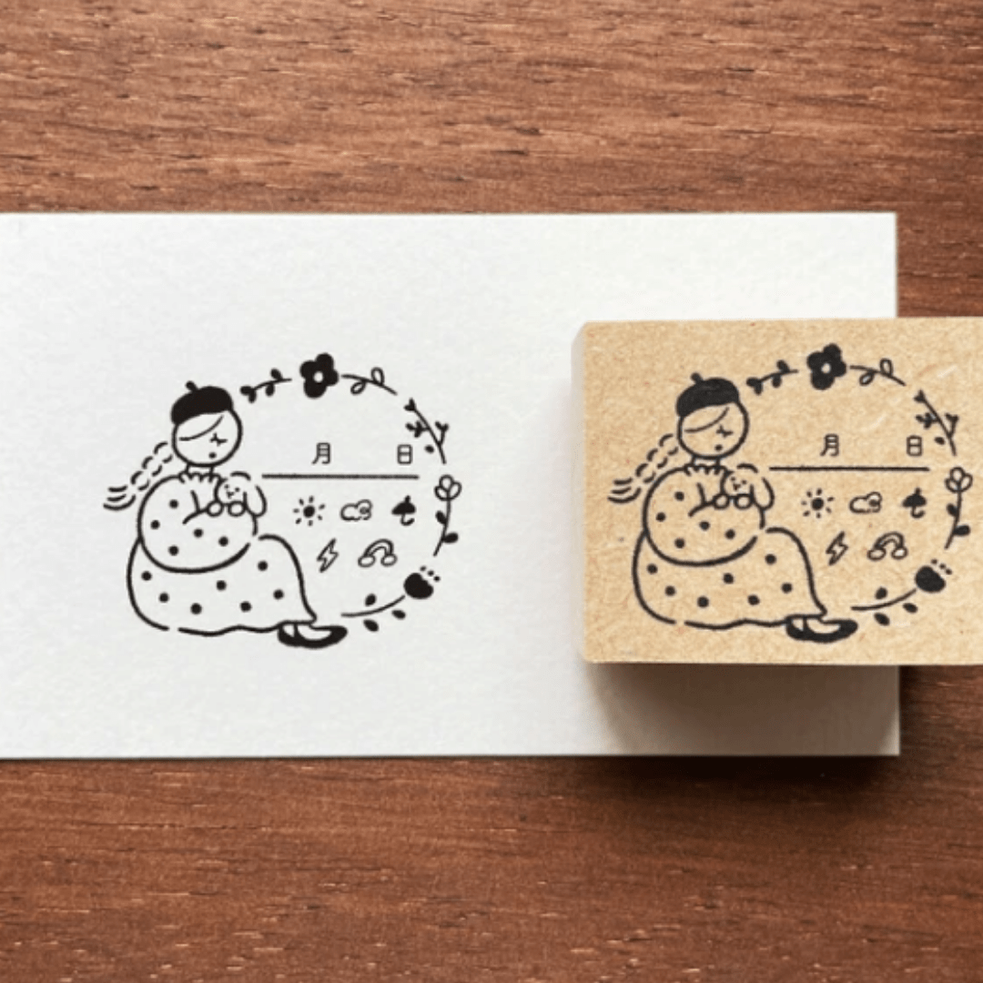 Tampon décoratif | STAMP MARCHÉ | Suivi Météo - STAMP MARCHÉ - millenotes