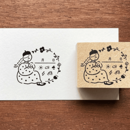 Tampon décoratif | STAMP MARCHÉ | Suivi Météo - STAMP MARCHÉ - millenotes