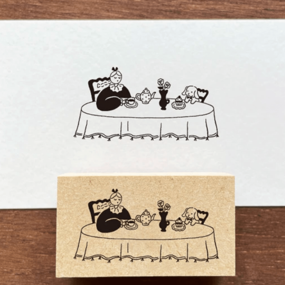 Tampon décoratif | STAMP MARCHÉ | Tea Time - STAMP MARCHÉ - millenotes