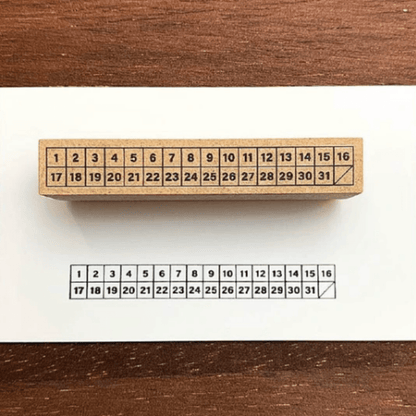 Tampon décoratif | STAMP MARCHÉ | Tracker Horizontal - STAMP MARCHÉ - millenotes