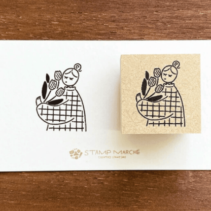 Tampon décoratif | STAMP MARCHÉ | Tulipes - STAMP MARCHÉ - millenotes