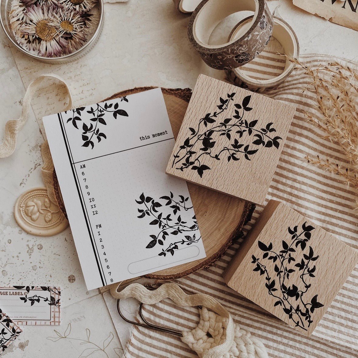 Tampon en bois | Branches - albumlovehandmade - millenotes