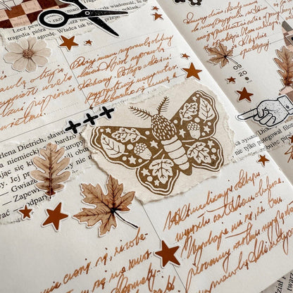 Tampon en bois | Bujojej | Autumn Moth - Bujojej - millenotes