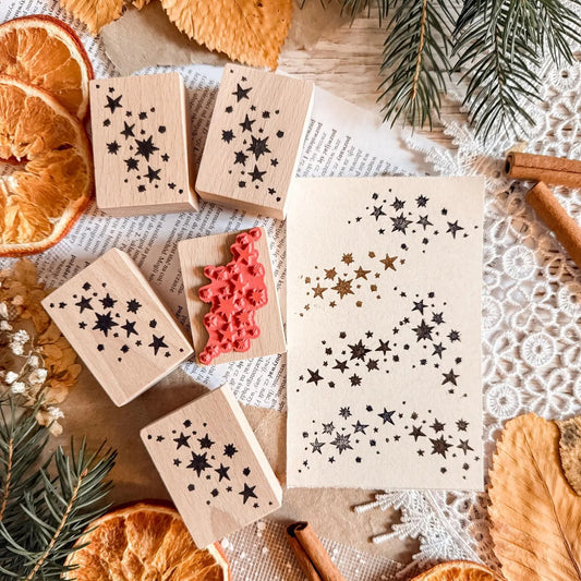 Tampon en bois | Bujojej | Falling Stars - Bujojej - millenotes