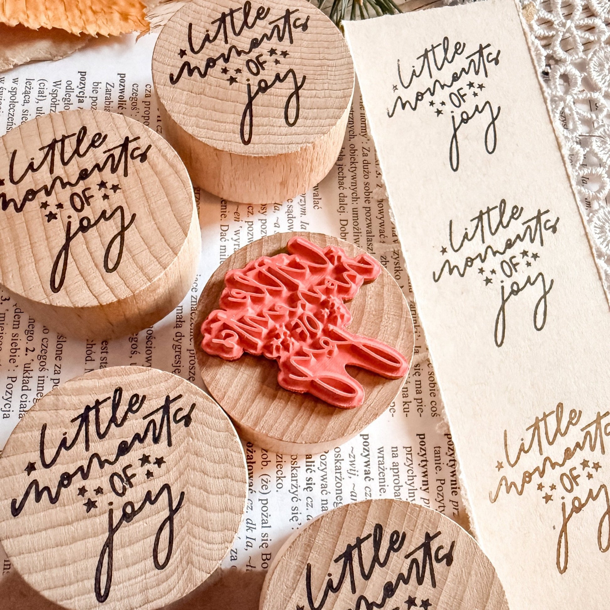 Tampon en bois | Bujojej | Little Moments of Joy - Bujojej - millenotes