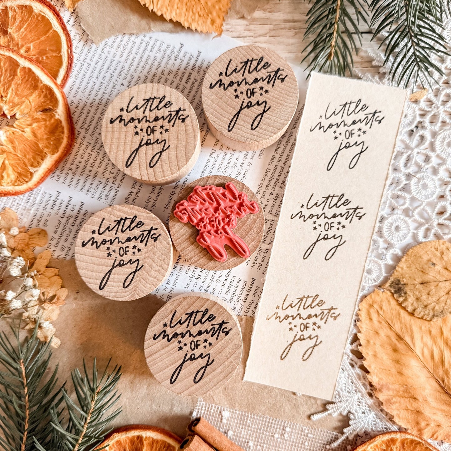 Tampon en bois | Bujojej | Little Moments of Joy - Bujojej - millenotes