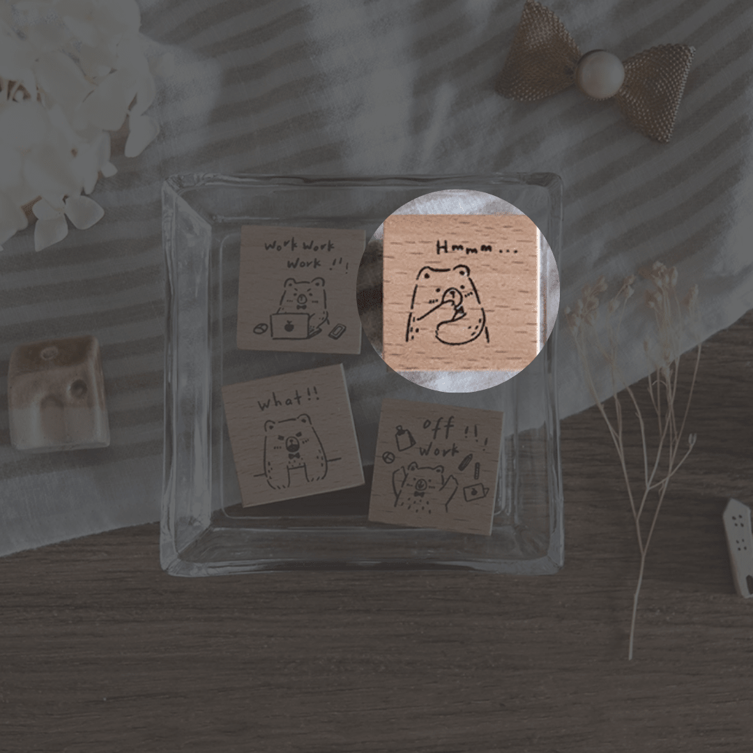 Tampon en bois | Eileen Tai | Ordinary Days A - Eileen Tai - 01. Hmmm... - millenotes