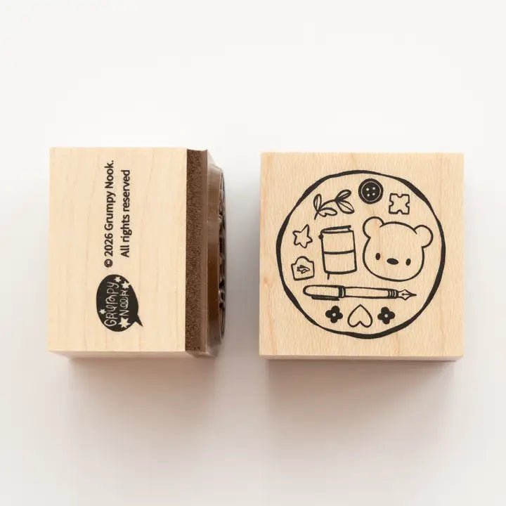 Tampon en bois | Grumpy Nook | Bears TN & Hobbies - Grumpy Nook - millenotes