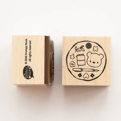Tampon en bois | Grumpy Nook | Bears TN & Hobbies - Grumpy Nook - millenotes