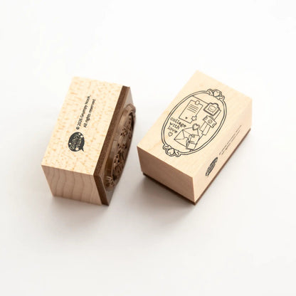 Tampon en bois | Grumpy Nook | Framed Collage - Grumpy Nook - millenotes