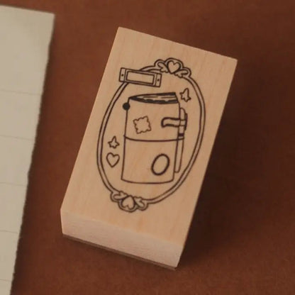 Tampon en bois | Grumpy Nook | Framed TN - Grumpy Nook - millenotes