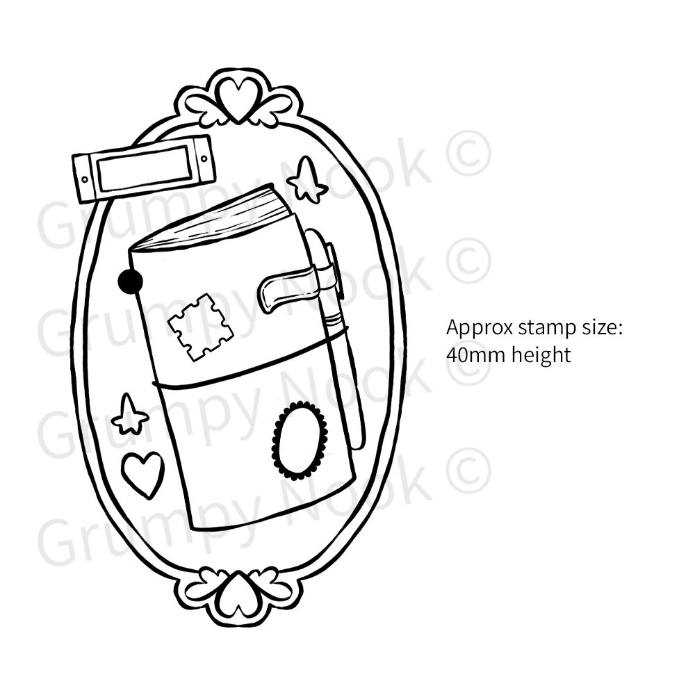 Tampon en bois | Grumpy Nook | Framed TN - Grumpy Nook - millenotes