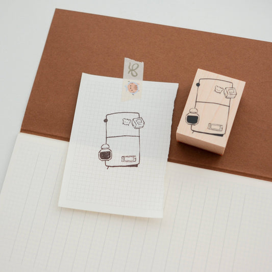Tampon en bois | Grumpy Nook | TN & Ink - Grumpy Nook - millenotes