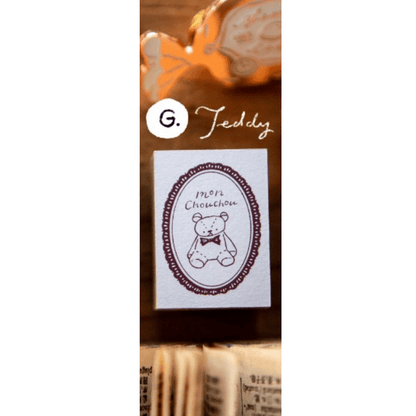 Tampon en bois | OURS Studio | Série The Gift - OURS Studio - G. Teddy bear - millenotes