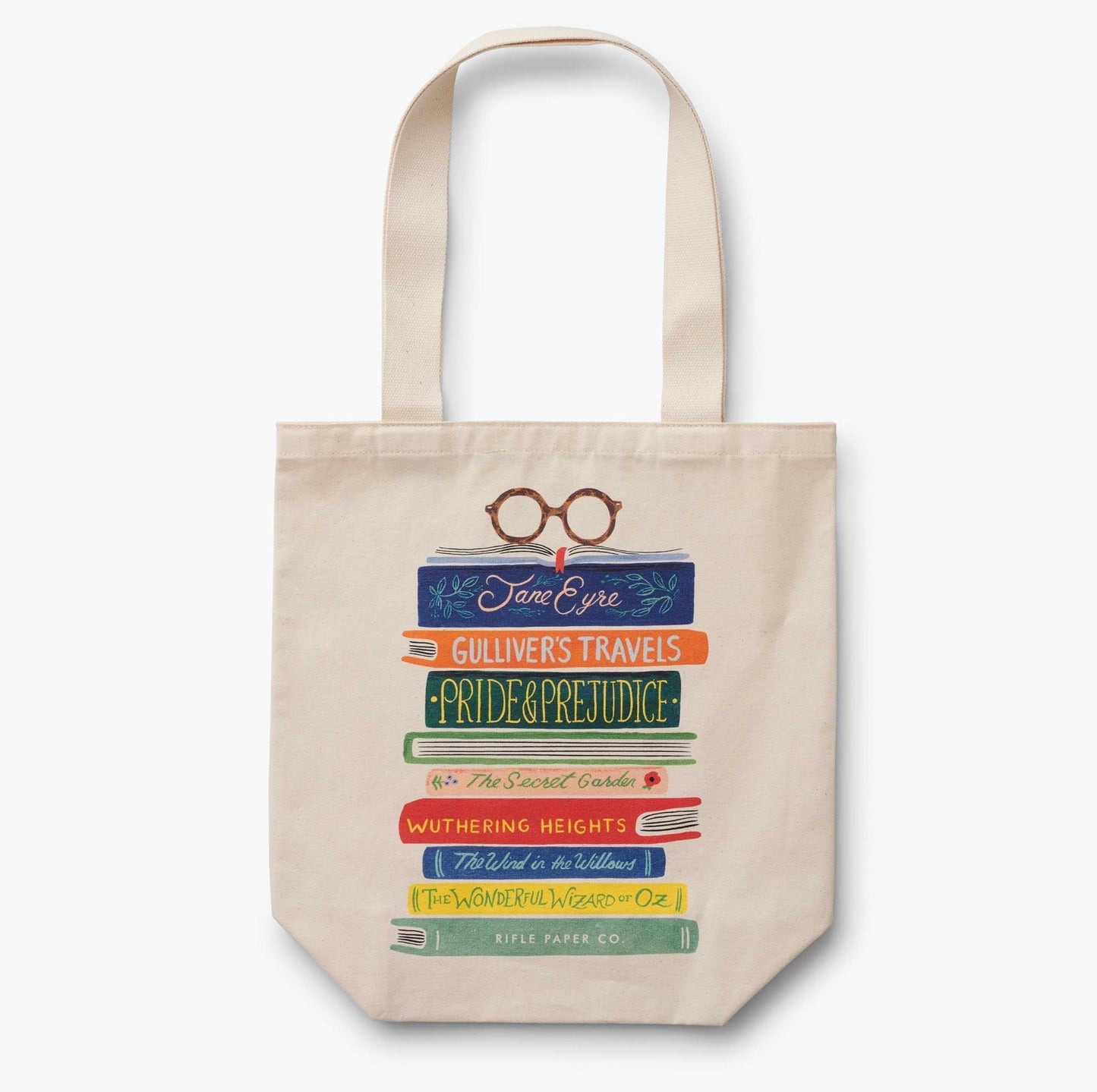 Tote Bag Rifle Paper Co | Sac en toile | Book Club - Rifle Paper Co. - millenotes