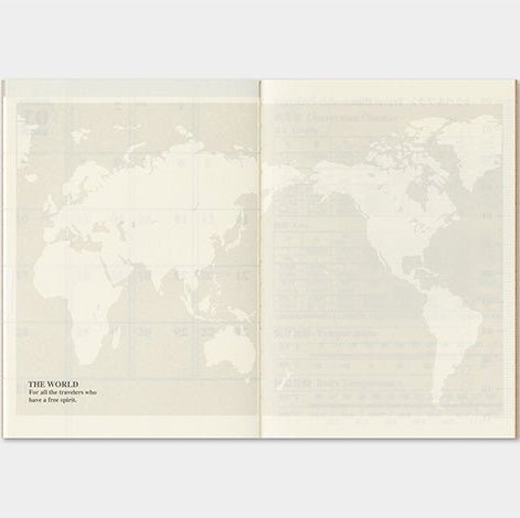 TRAVELER'S NOTEBOOK Agenda 2027 Mensuel (Passeport) - TRAVELER'S COMPANY - millenotes