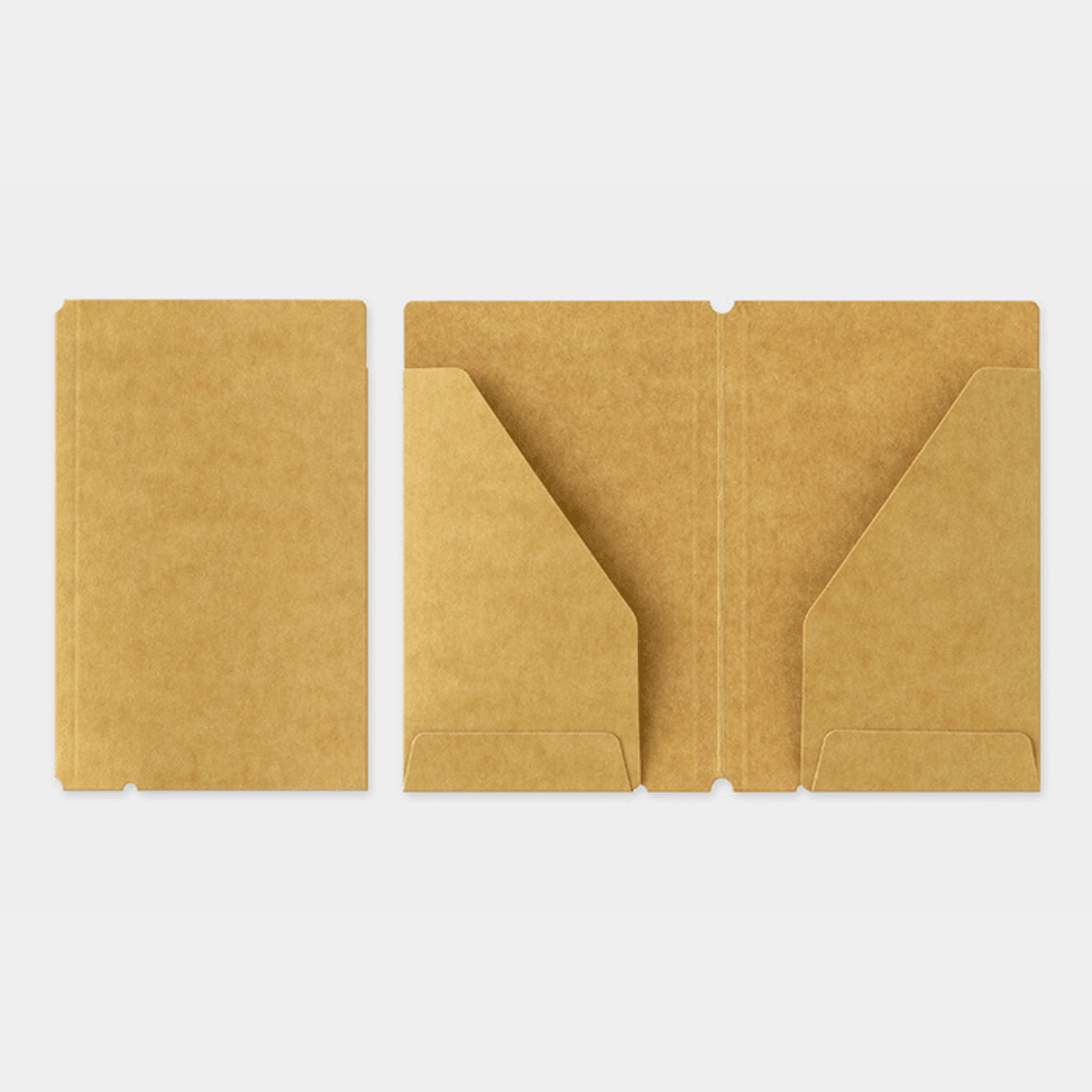 TRAVELER’S Notebook Card Size 20th Anniversary Set | Marron - TRAVELER'S COMPANY - millenotes