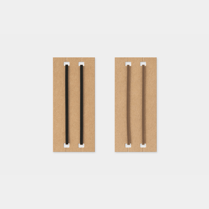 TRAVELER’S Notebook Card Size 20th Anniversary Set | Marron - TRAVELER'S COMPANY - millenotes