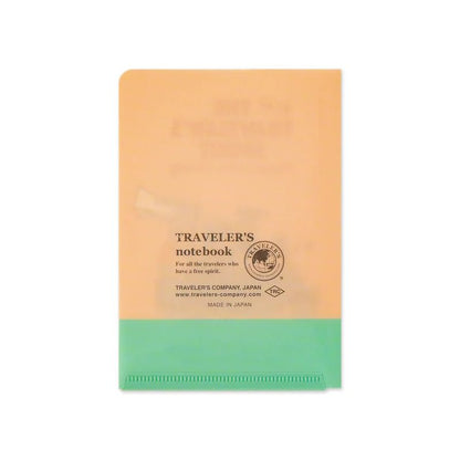 TRAVELER'S NOTEBOOK | Clear folder 2026 Traveler's Spirit (Passeport) - TRAVELER'S COMPANY - millenotes