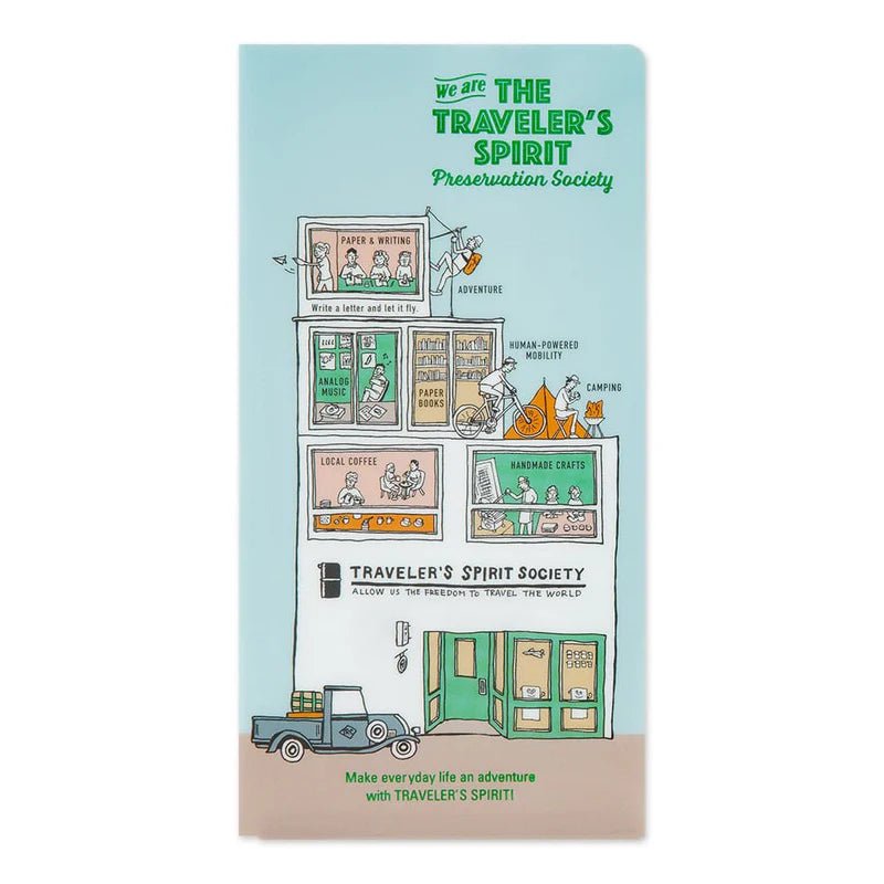 TRAVELER'S NOTEBOOK | Clear folder 2026 Traveler's Spirit (Regular) - TRAVELER'S COMPANY - millenotes