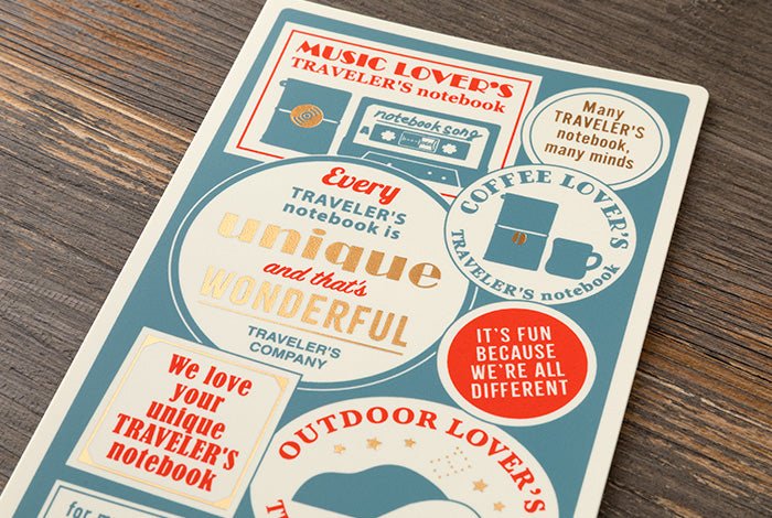 TRAVELER'S NOTEBOOK | Feuille plastique 2027 (Regular) - TRAVELER'S COMPANY - millenotes