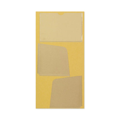 TRAVELER'S NOTEBOOK Recharge 004 Pochettes adhésives (Regular) - TRAVELER'S COMPANY - millenotes