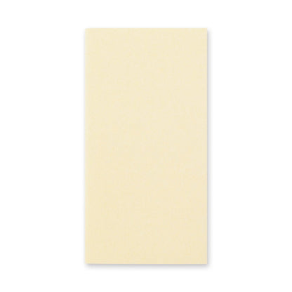 TRAVELER'S NOTEBOOK Recharge 025 Papier MD Crème (Classique) - TRAVELER'S COMPANY - millenotes