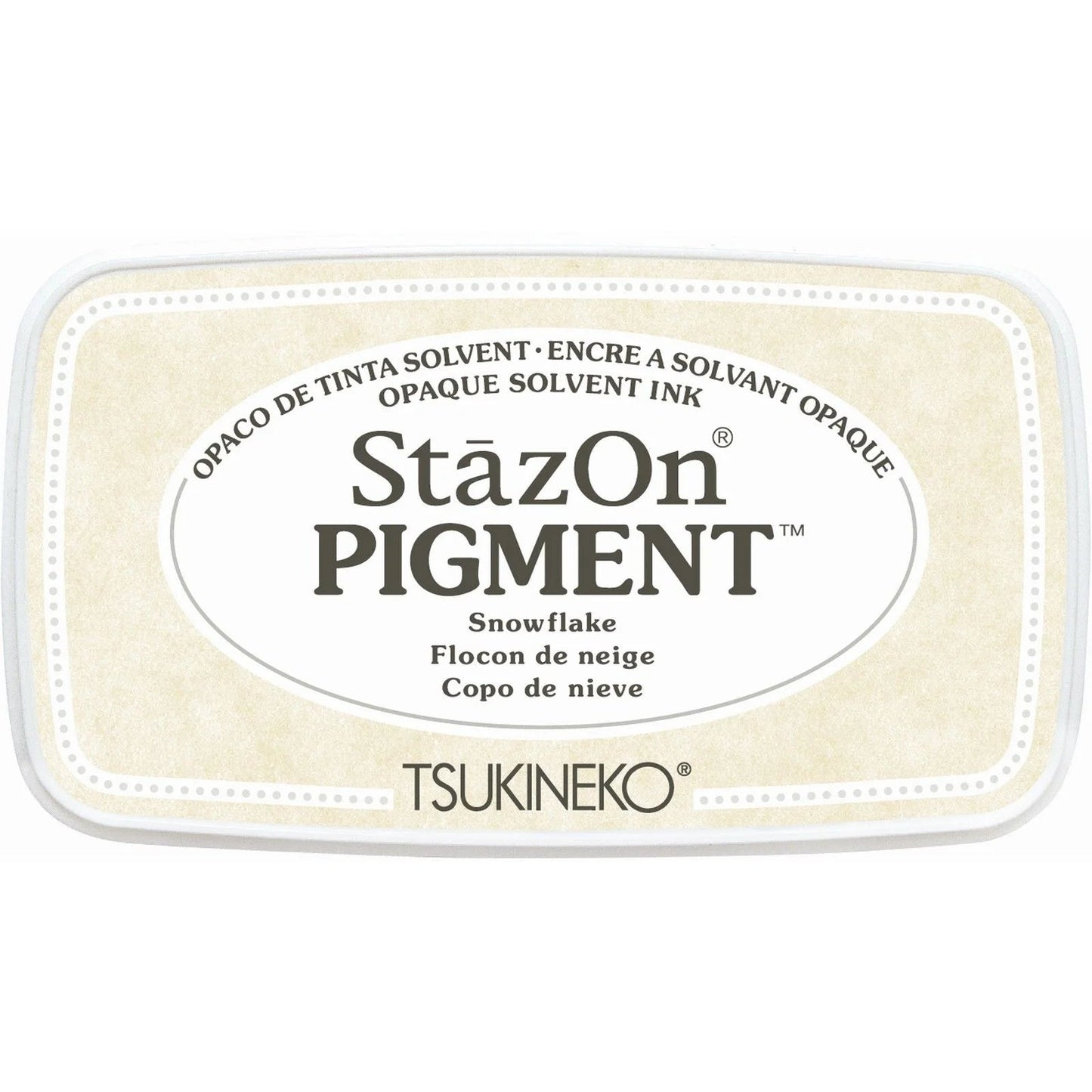 Tsukineko | Encreur StazOn Pigment - Tsukineko - Snowflake - millenotes
