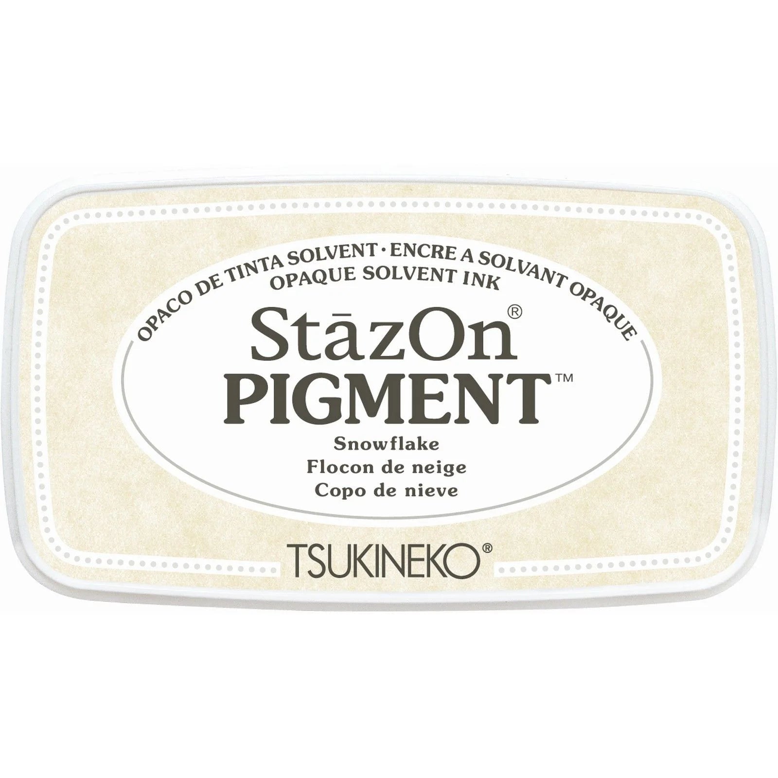 Tsukineko | Encreur StazOn Pigment - Tsukineko - Snowflake - millenotes