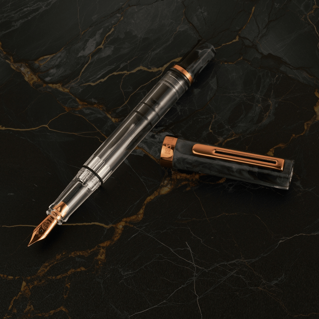TWSBI ECO | Stylo plume | Black marble & Bronze - TWSBI - Extra - fine - millenotes