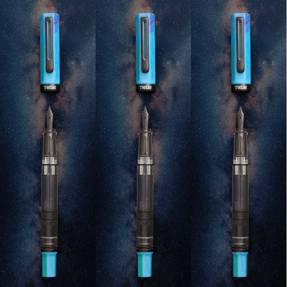 TWSBI ECO | Stylo plume | Cosmos Blue & Onyx - TWSBI - Extra - fine - millenotes