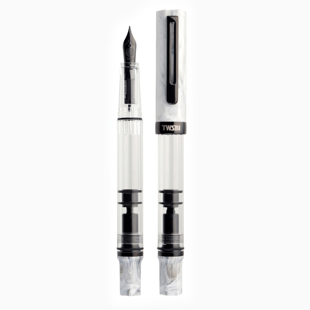 TWSBI ECO | Stylo plume | Marble Carrara Onyx - TWSBI - Extra - fine - millenotes