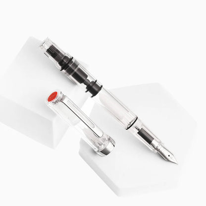 TWSBI ECO | Stylo plume | Transparent acier - TWSBI - EF - millenotes